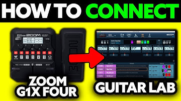 How To Connect ZOOM G1X Four to Guitar Lab (2025) - Step by Step