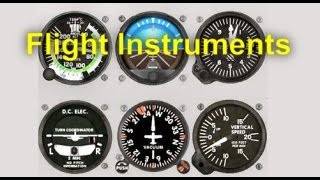 Flight Training Manual Lesson #10: Flight Instruments Flight Training Manual Lesson #10: Flight Instruments