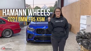 We installed 22"/23" Hamann wheels on a 2021 BMW F95 X5M! | Showcase