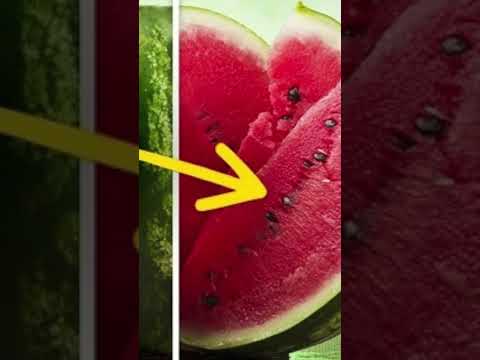 چطوری هندونه رسیده و شیرین رو از نرسیده تشخیص بدیم