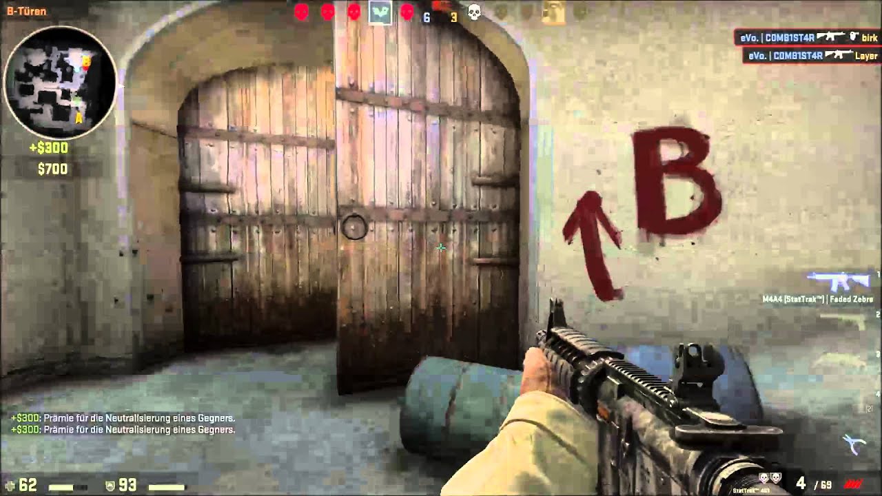 CS:GO - eVo. | C0MB1ST4R 3on1!