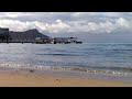 【自然音】ハワイの朝　波の音　／　ヒルトンの砂浜から望むダイヤモンドヘッド