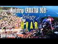 Mototrip Hvar 4K, Mototrip CROATIA 2021, Part 1 - Hvar, Vis, Primosten, Krka ; BMW K1600GTL