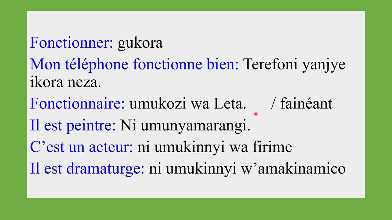 Kwiga Kuvuga Igifaransa 10 // Iri Somo Rirakwigisha Kuvuga Igifaransa Wisanzuye kandi bikoroheye