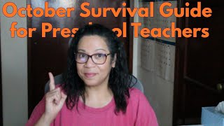Big Challenges New Teachers Face in October | Preschool