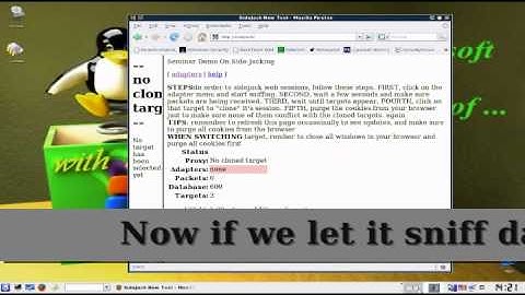 Sidejacking ~ using Hamster n Ferret [a video from my 2009 talk]