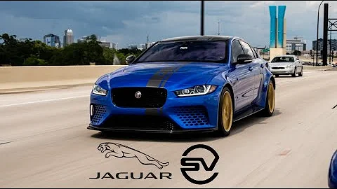 The Jaguar XE SV Project 8 is a Porsche GT3 Sedan. IT'S NUTS!