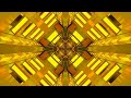 10 hours Gold Neon Tunnel Screensaver 4K UHD 60fps Vj Loop