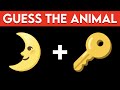 Guess the animal by emoji  emoji quiz