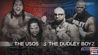 Official Match Card Wrestlemania 32 - The Usos vs The Dudley Boyz