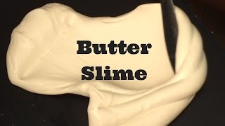 Butter Slime Tutorial | No clay!