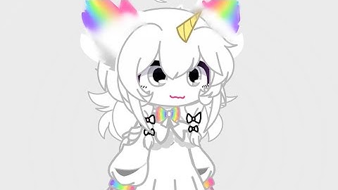 How to make my Gacha Oc!! // Lazy thumbnail 😭