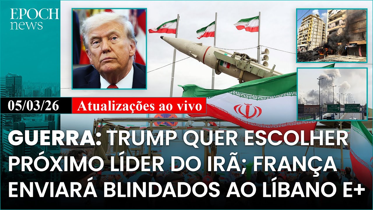🔴 Guerra amplia: Bahrein, Azerbaijão e+ atingidos; Trump quer participar em escolha de próx. líder