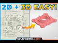 SolidWorks Tutorial | Mechanical CAD Design | 3D Modeling #MechanicalDesign #3DModeling#Engineering