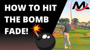 How Tour Pros Hit The BOMB Fade! | Milo Lines Golf