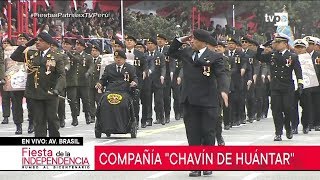 Fiestas Patrias: comandos Chavín de Huántar y GEIN marcharon en Desfile Cívico Militar