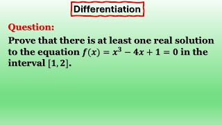 Finding Roots with the Intermediate Value Theorem: A Visual Guide[f(x)=x^3-4x+1=0]