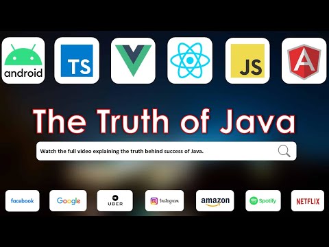 The Truth of Java | Power of Java in Real World #littlecoder #java #javaprogramming #javatutorial