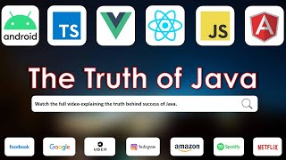 The Truth of Java | Power of Java in Real World #littlecoder #java #javaprogramming #javatutorial