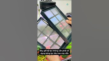 Lưới lọc inox giải pháp lọc nước bể cá bền bỉ, tiết kiệm #aquarium #youtubeshorts