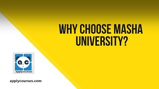 Know the reasons why choose Mahsa University, Malaysia