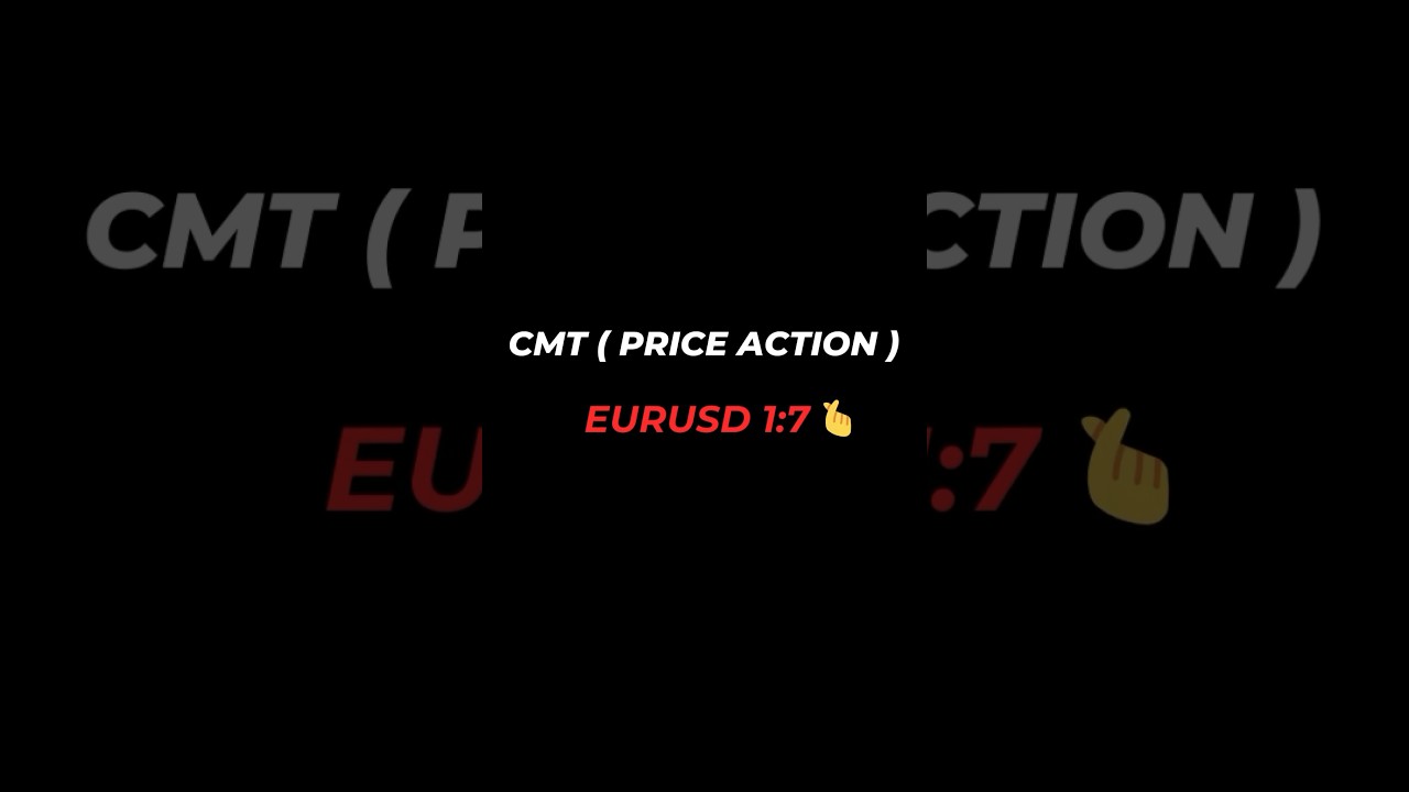 Eurusd 1:7 RR Trade Price Action ✅
