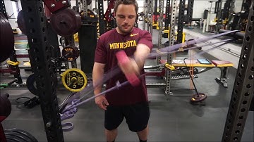 Standing PNF Shoulder Flexion at Midline AFSM Cocontraction Speed Triphasic Training