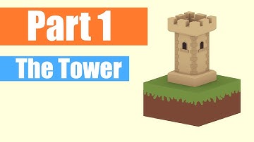 Tutorial: Low Poly Castle [Blender]Part 1/4