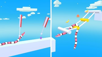 Gravity Noodle - All Levels Gameplay Android, iOS
