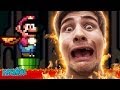 El suelo de lava real de mario