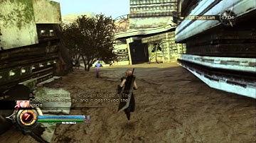 Lightning Returns: FF-XIII - 3-1 The Angel of Valhalla: City Of Ruins (White Chocobo & Eater) PS3