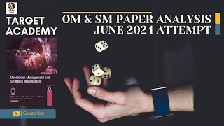 CMA INTER OM&amp;SM PAPER ANALYSIS JUNE 2024 ATTEMPT #cma #cmaintergroup2 #cmaexams #analysis #exams
