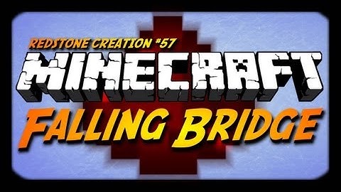 Minecraft 1.4.7 Redstone Creation #57 | Falling Bridge |