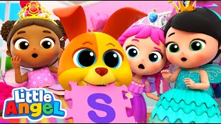 Abc Princess And Fairy Song | Little Angel Kids Songs & Nursery Rhymes