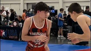 Jackson Stocker’s Full Greco Tournament: 2024 SE Regionals (16U 120lbs Runner-Up)