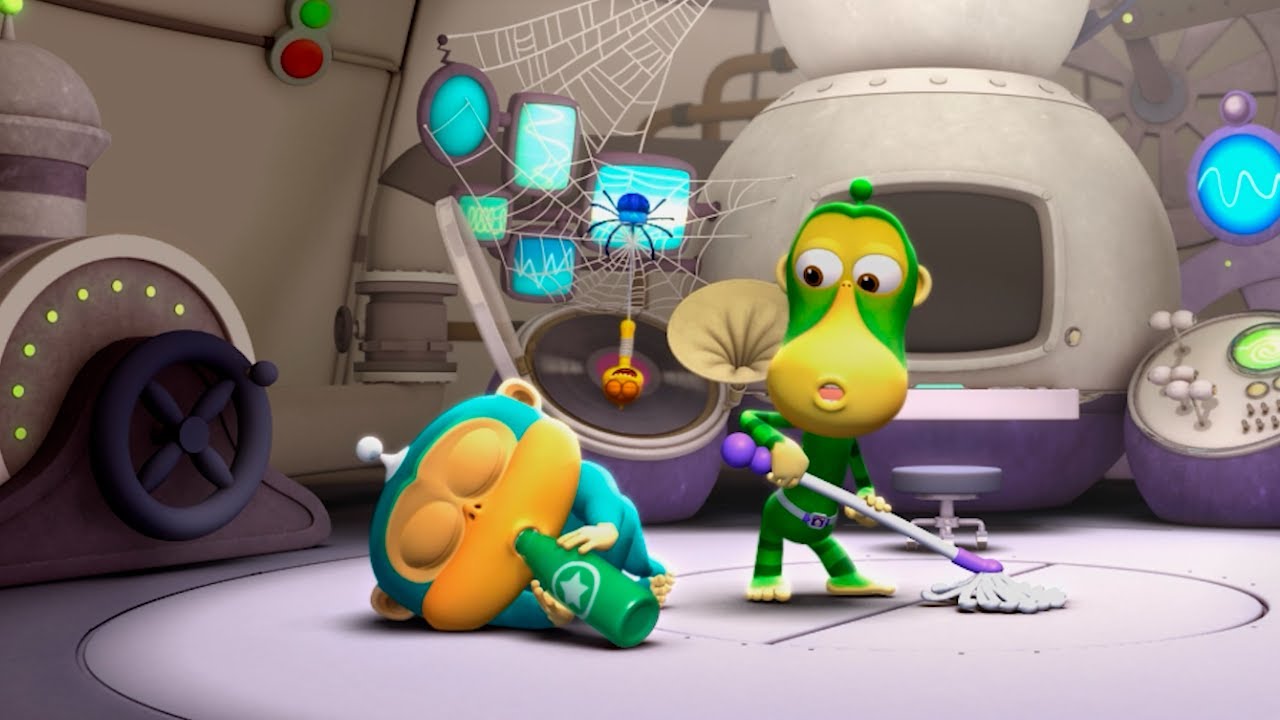 Alien Monkeys 👽 Crack | Fun Space Cartoon for Kids | WOW CLUB