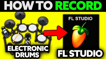 How To Record Electronic Drums on FL Studio (2025) - Step by Step