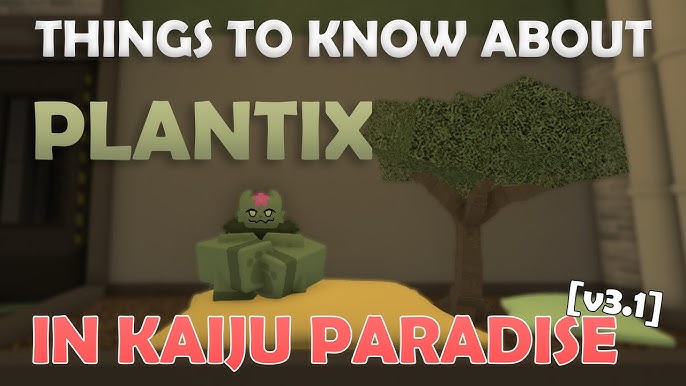 Spiraxy on X: workin on Plantix from Kaiju Paradise. Shoutout to plantboi # Roblox  / X