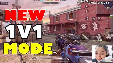 PLAYING NEW 1v1 MODE IN NEW SALOON LOCATION CALL OF DUTY MOBILE | KILLHOUSE | ICR & RUS COD GUNS