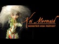 KOI MERMAID - MONSTER HIGH REPAINT: OOAK Custom Doll by Doll Art Haus