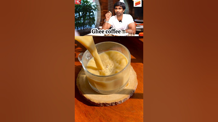 ♥️😱Atharva’s favourite GHEE COFFEE☕️ Bullet coffee #ketodiet #atharva #gheecoffee #shorts