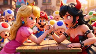Bowsette Defeated Peach... But She Came Back Stronger 😱💪 Super Mario Odyssey Animation