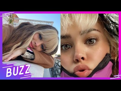 Danna Paola copia la moda de Selena Gomez y estrena nuevo ‘look’ más rubio que nunca