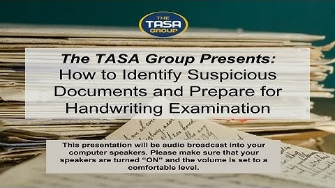 How to Identify Suspicious Documents and Prepare for Handwriting Examination