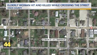 91-year-old woman hit and killed by driver in Knox County while crossing the street