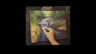 Soft pastel 40x30cm, hyperlapse screenshot 5