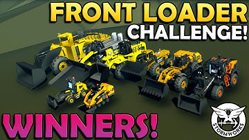 We Have A WINNER! - FRONT LOADER BUILD CHALLENGE! - Stormworks Gameplay