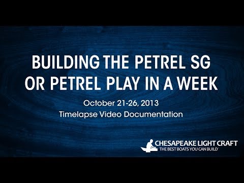 Building CLC Petrel SG &amp; Petrel Play Kayak Kits - HD 1080P ...