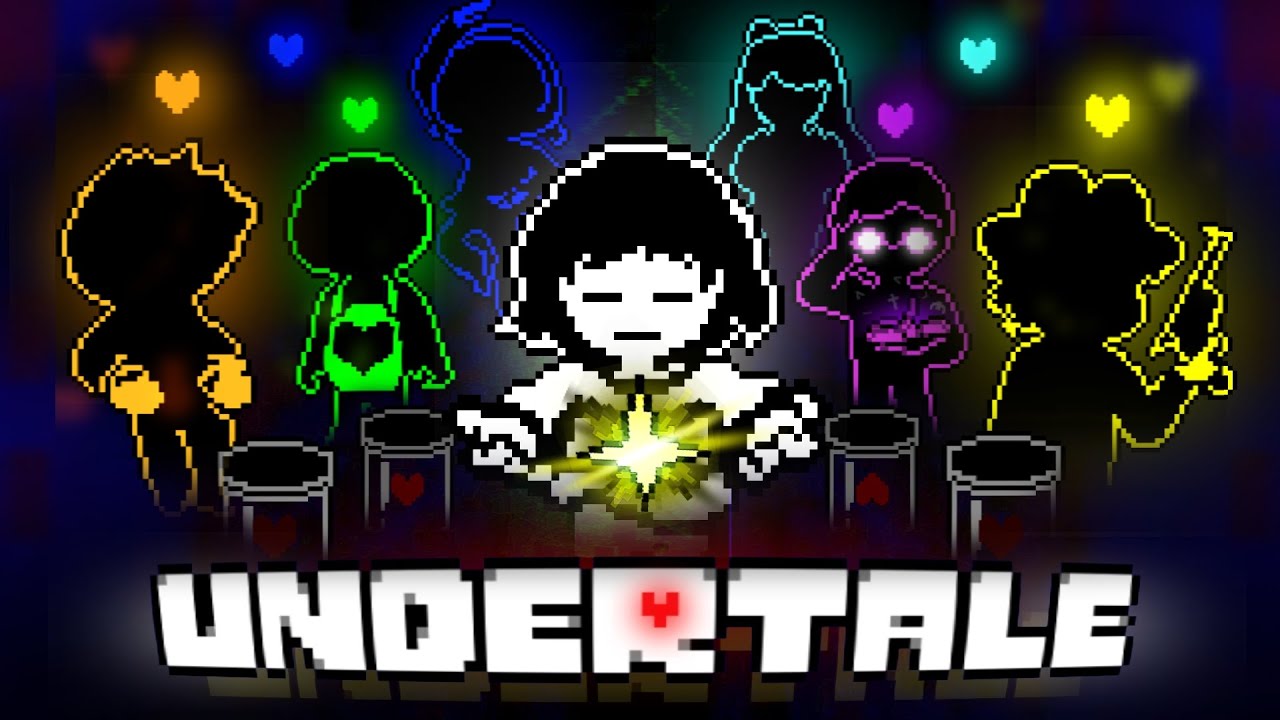 UNDERTALE: Упавшие люди - Полная Анимация (Все части)