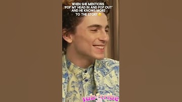 Timothée Chalamet cheeky response to Zendaya #shorts #zendaya #timothéechalamet #tomholland